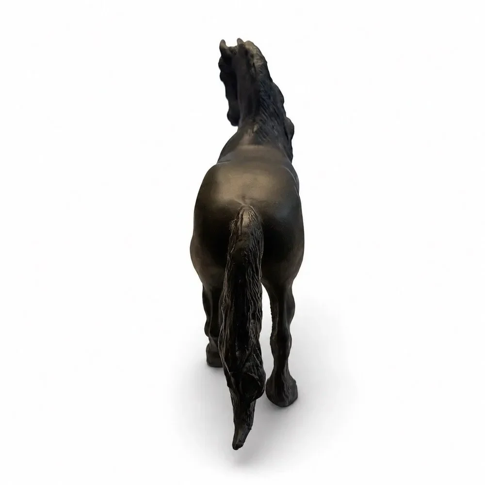 Breyer #485 Friesian Stallion Black Traditional Horse 1992-1995 Vintage